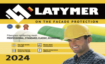 Dear Partners! The LATYMER plant has started to accept orders for the production of fiberglass reinforcing mesh for the Winter season 2023/2024. We offer you to take advantage of the favorable price offer, payment terms and convenient delivery schedule. We guarantee an individual approach to each client according to your needs regarding the assortment, color scheme or branding of products. We remind you that the LATYMER plant produces fiberglass reinforcing mesh on Private Lable terms using the label and logo provided by the customer. If necessary, we provide free of charge the service of storage at our warehouse for the period agreed with you. We will help you to organize safe delivery of your orders with the best transport companies of Ukraine. To place an application for production, you need to contact our managers (contacts). We are waiting for your orders! Our fruitful cooperation is the support of the economy of Ukraine to the Victory!
